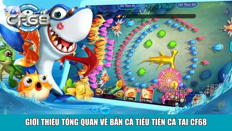 Giới thiệu tổng quan về Bắn Cá Tiểu Tiên Cá tại CF68